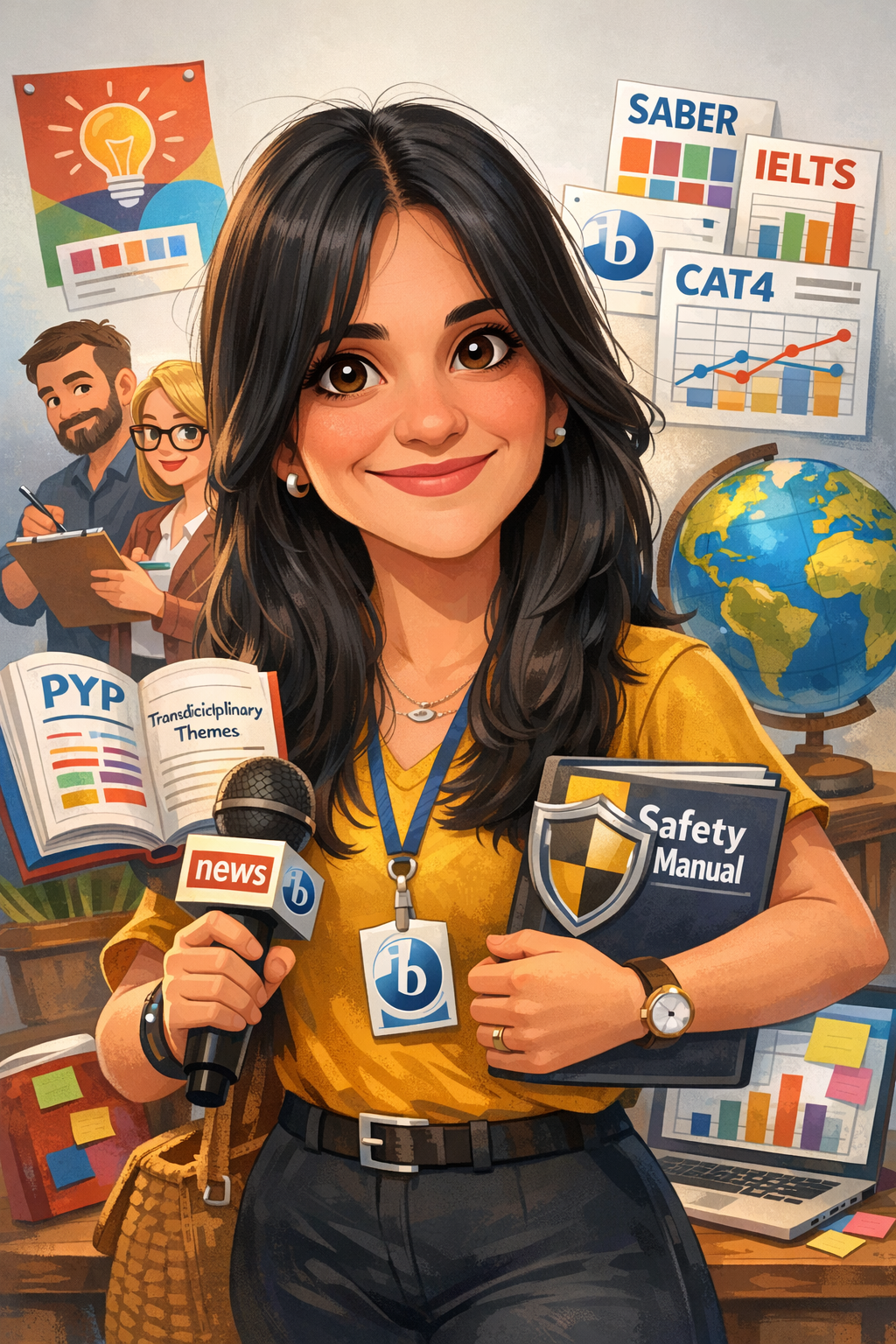 Mi diario vivir, entre libros, gráficas, presentaciones y estadísticas. 